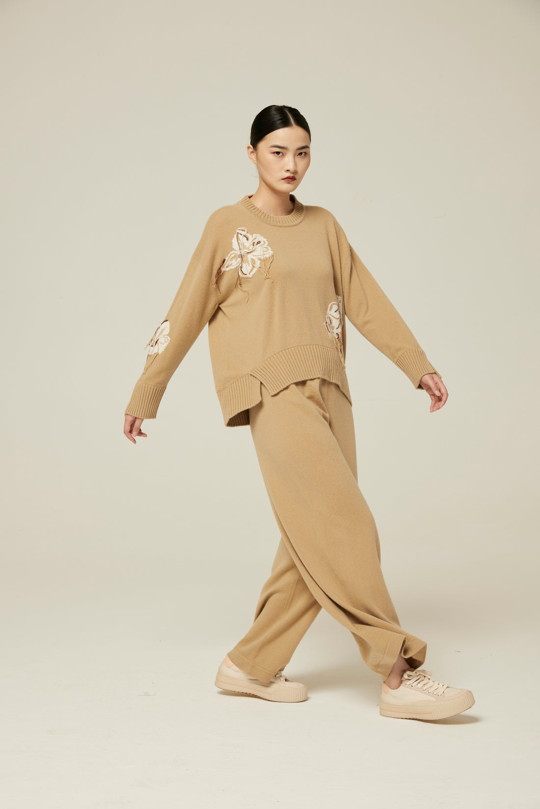 【Wellness】100% cashmere pants