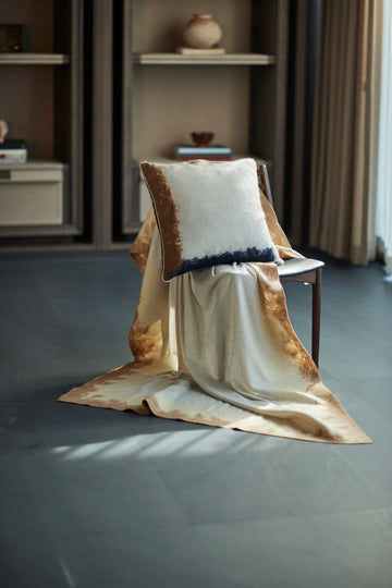 Handcrafted Felting Cashmere Cushion