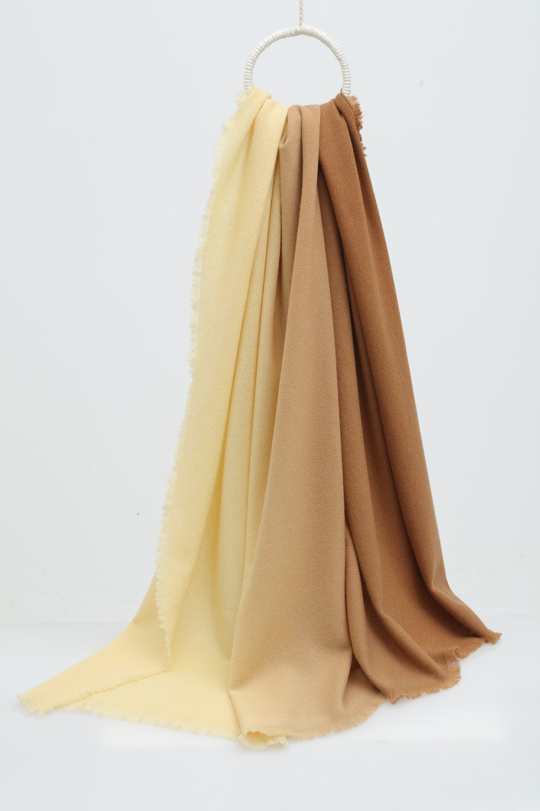 Dyed Gradient Cashmere throw