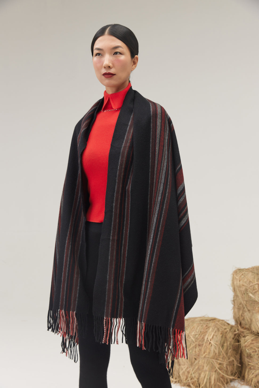 Tibetan  Pulu hand-made cashmere throw