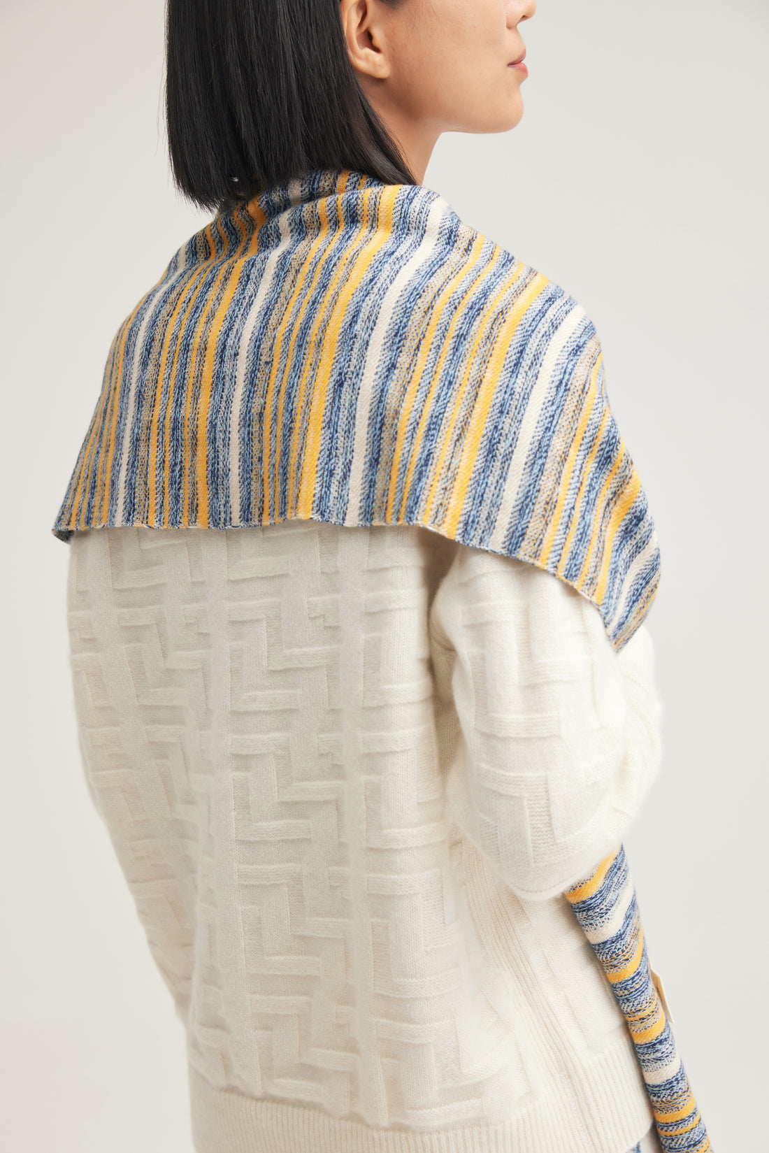 Tibetan Pulu Handmade  cashmere scarf