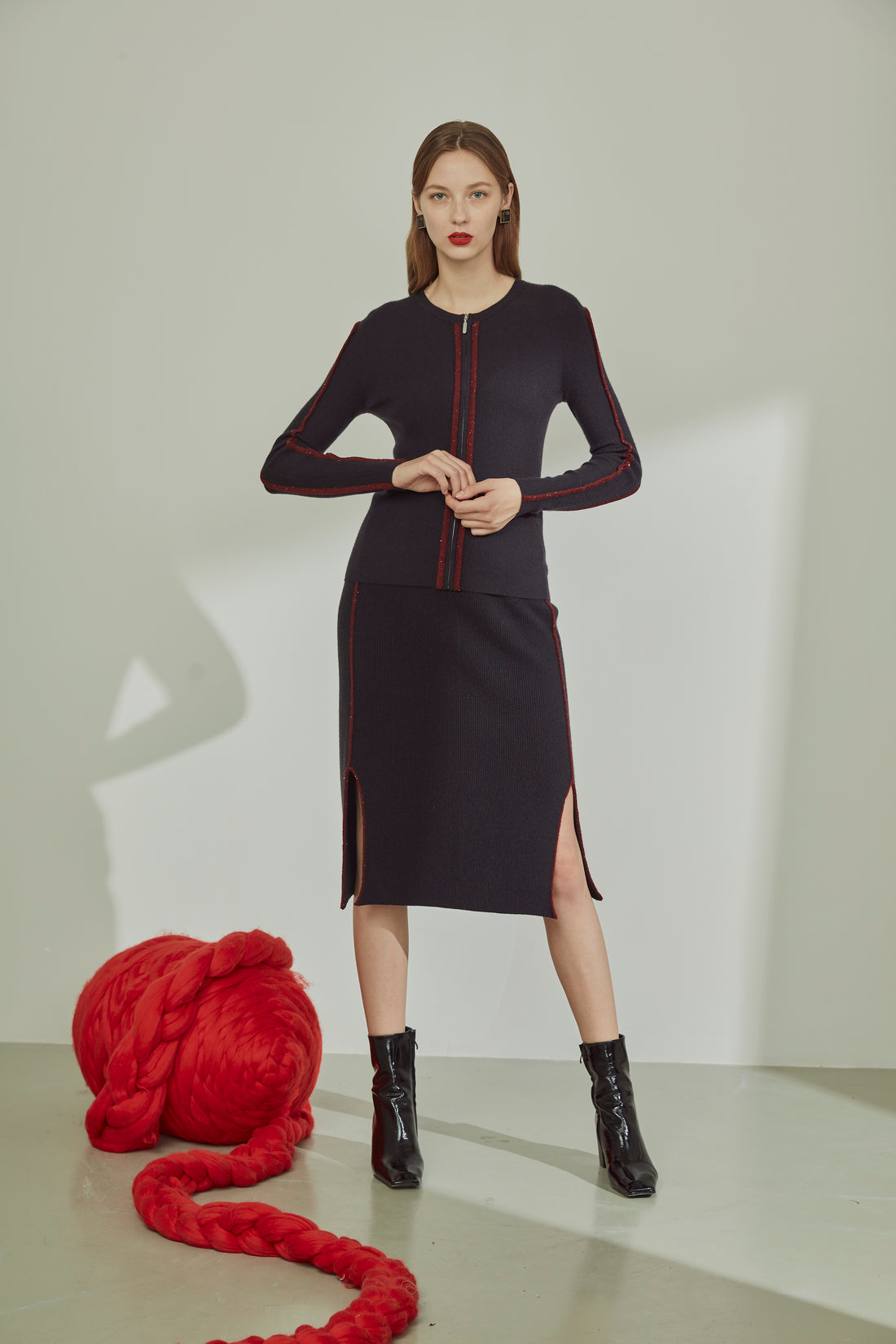 Pure cashmere cardigan