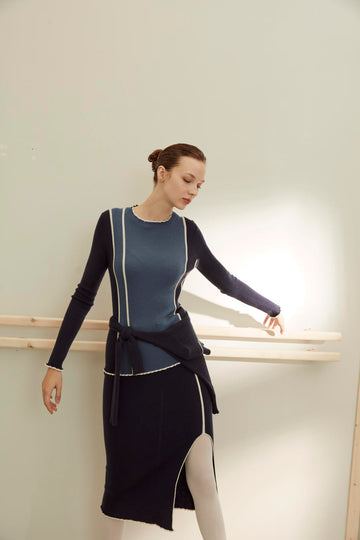 Pure cashmere crew neck jumper