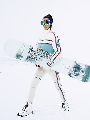 [Snow-Mountain Collection] Cashmere Slim-Fit Pants for Women